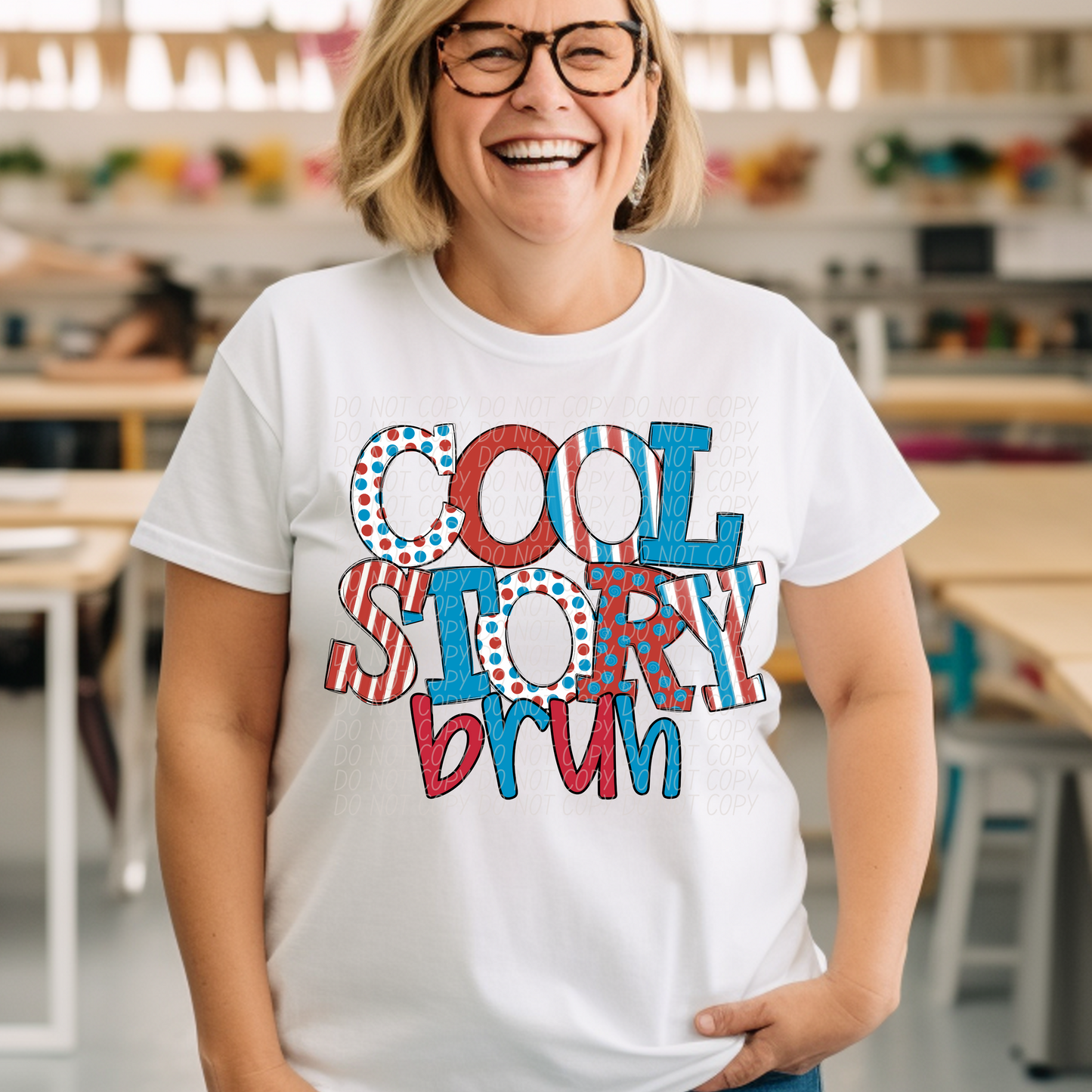 Cool Story Bruh DTF Transfer