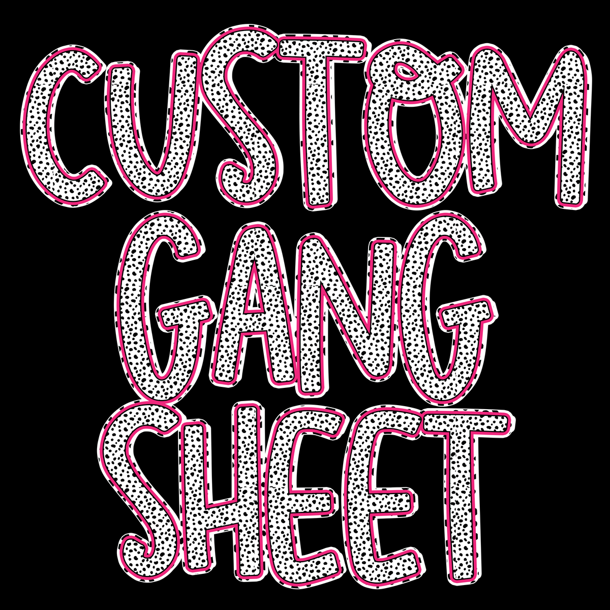 Gang Rag Design Custom Gang Sheet – K&M Designs
