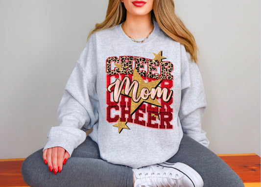 Cheer Mom Starry DTF Transfer