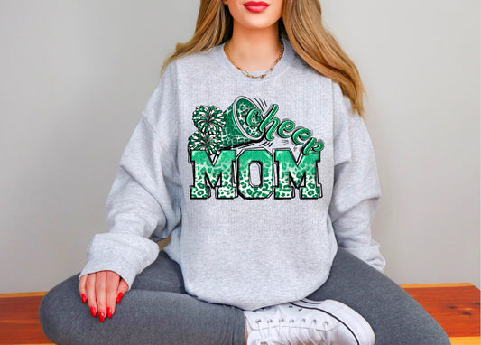 Cheer Mom Teal DTF Transfer