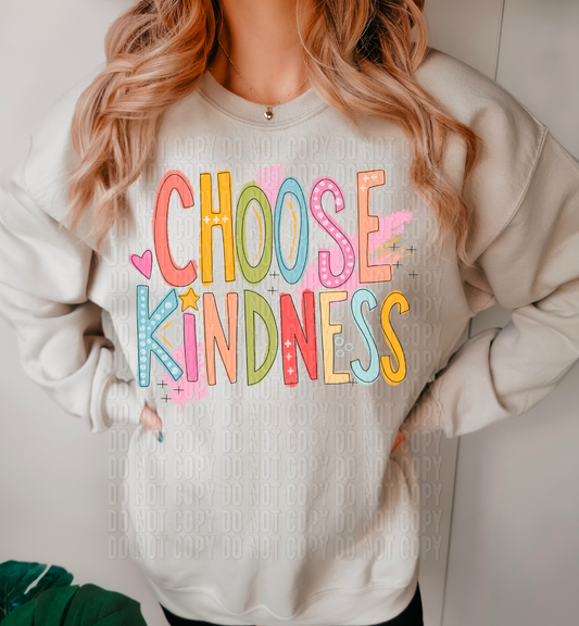 Choose Kindness DTF Transfer