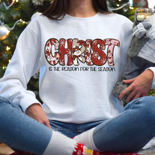 Christ Is The Reason DTF Transfer