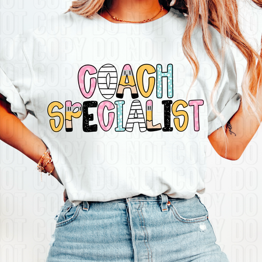 Coach Specialist DTF Transfer