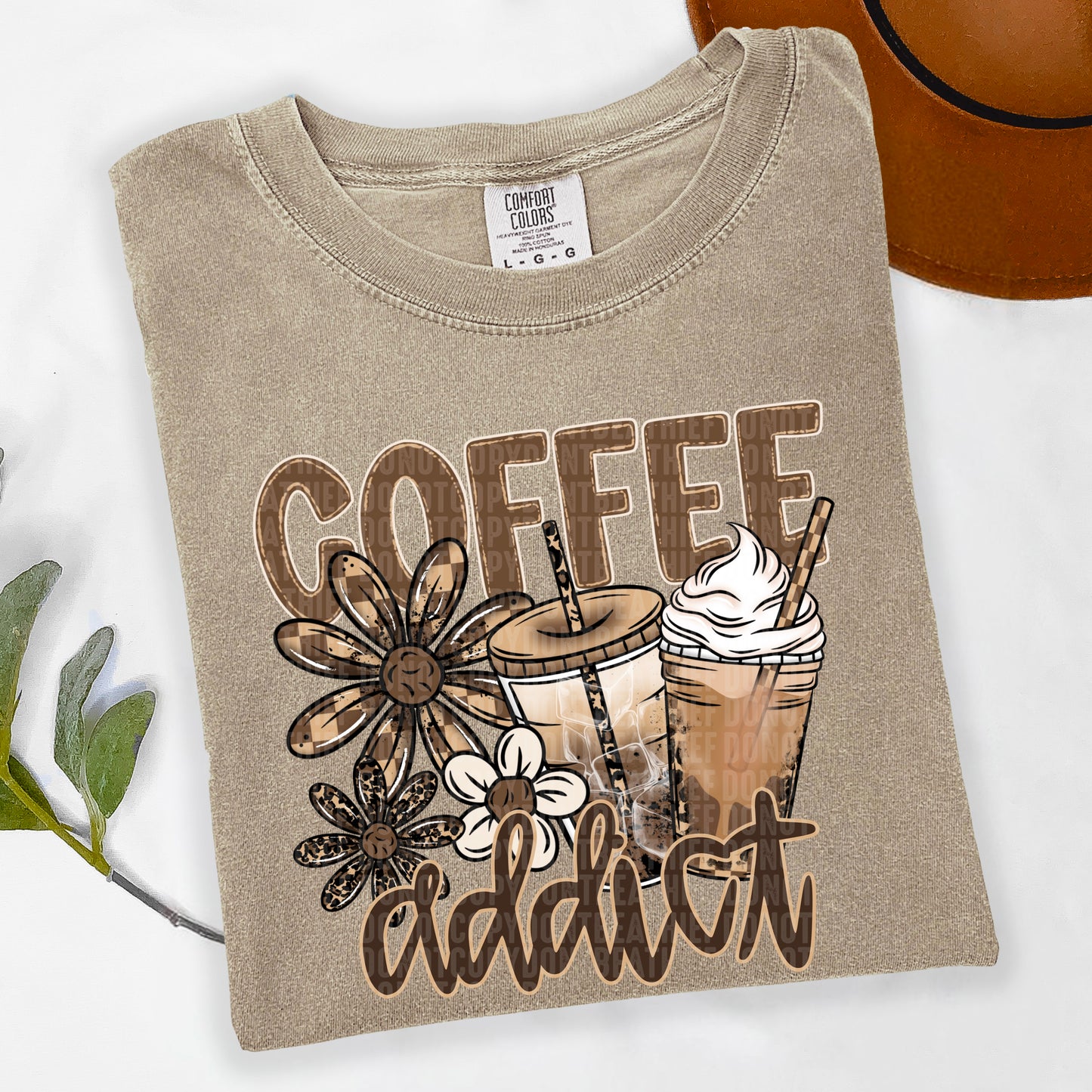 Coffee Addict DTF Transfer