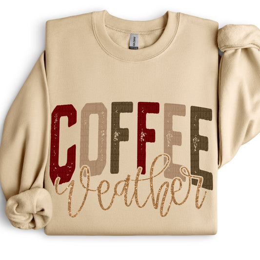 Coffee Weather DTF Transfer
