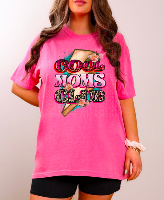 Cool Moms Club DTF Transfer