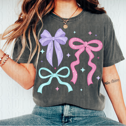 Coquette Bows DTF Transfer