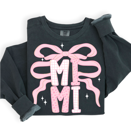 Coquette Mimi Pink DTF Transfer