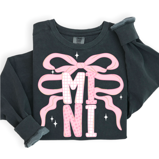 Coquette Mini Pink DTF Transfer