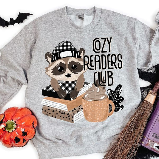 Cozy Readers Club DTF Transfer