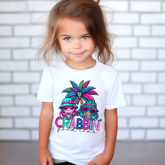 Crabbing Good Time DTF Transfer