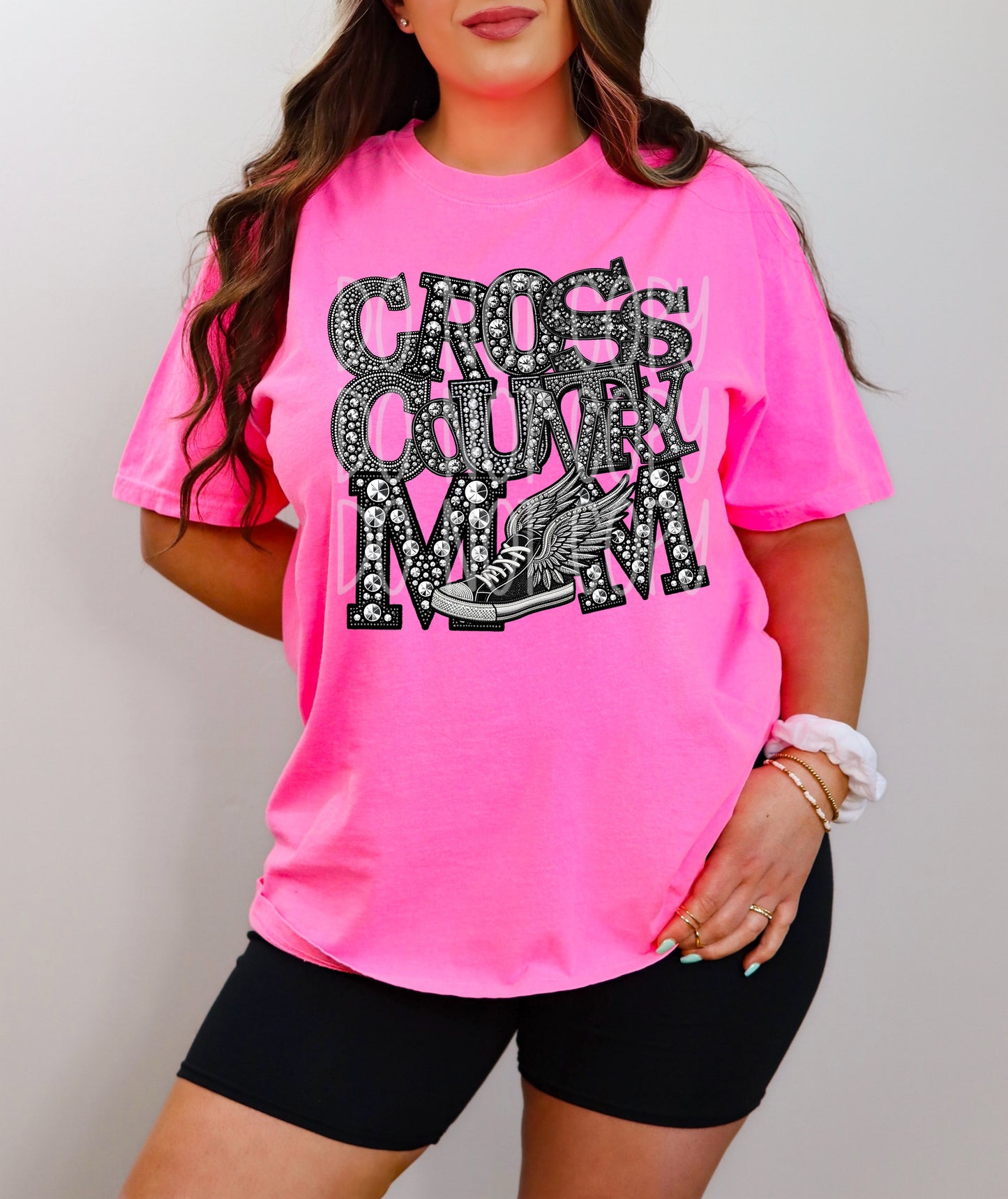 Rhinestone Sporty Mom DTF Transfer