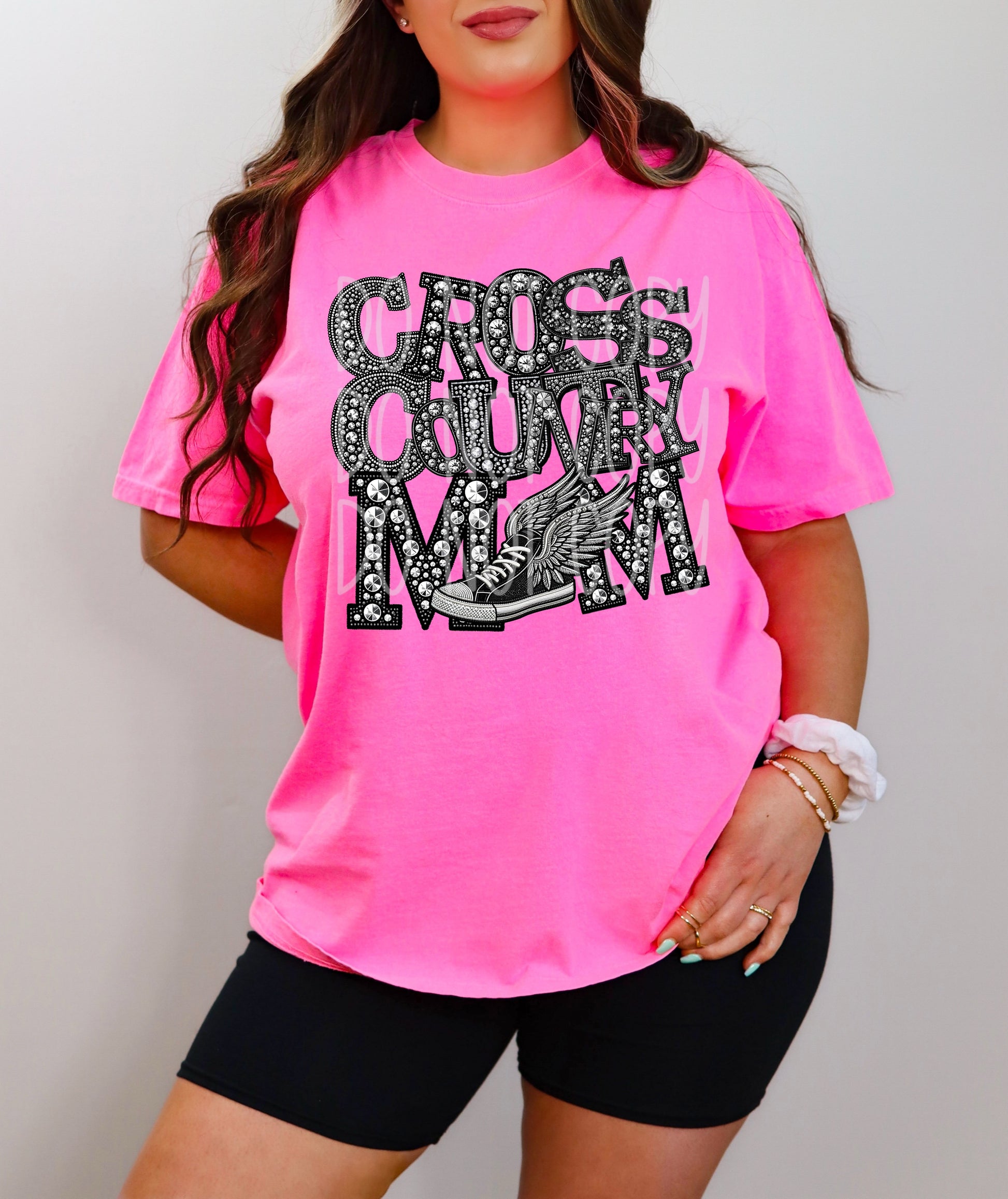 Rhinestone Sporty Mom DTF Transfer