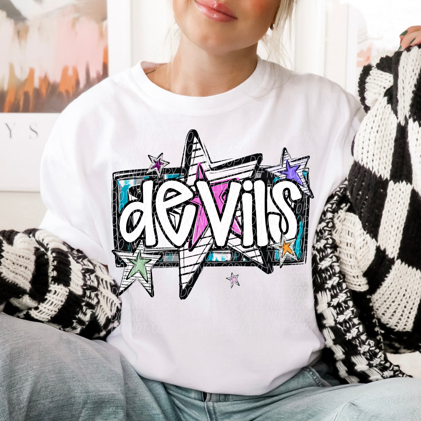 Bright Star Mascots DTF Transfer