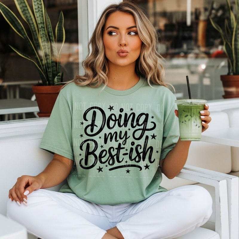 Doing My Best-ish DTF Transfer