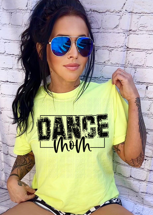 Dance Mom Black DTF Transfer