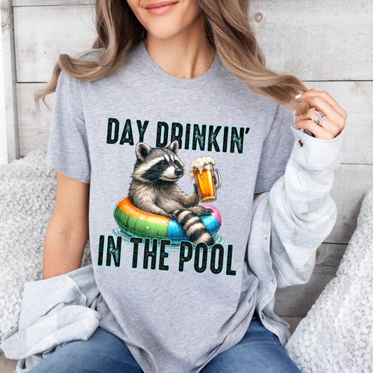Day Drinkin' In The Pool DTF Transfer