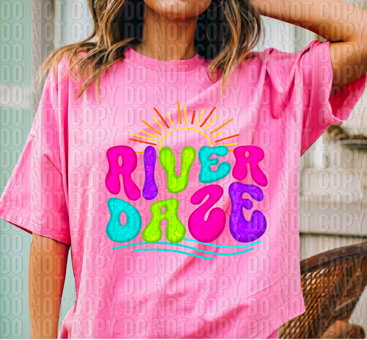 River Daze DTF Transfer