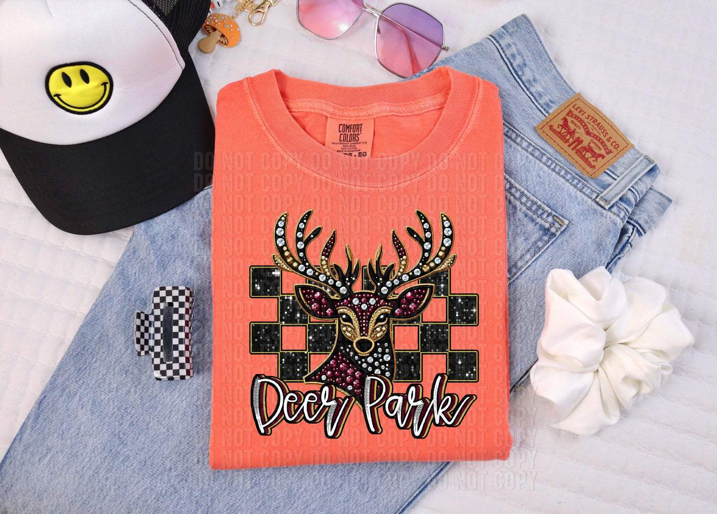 Rhinestone Colorful Mascots DTF Transfer