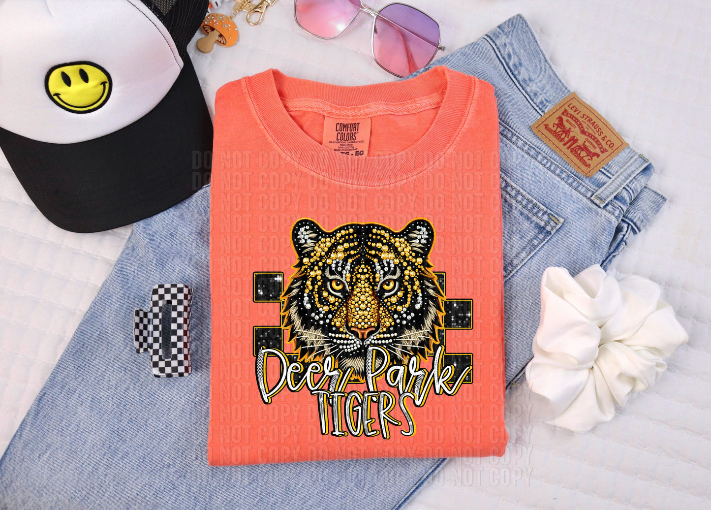 Rhinestone Colorful Mascots DTF Transfer