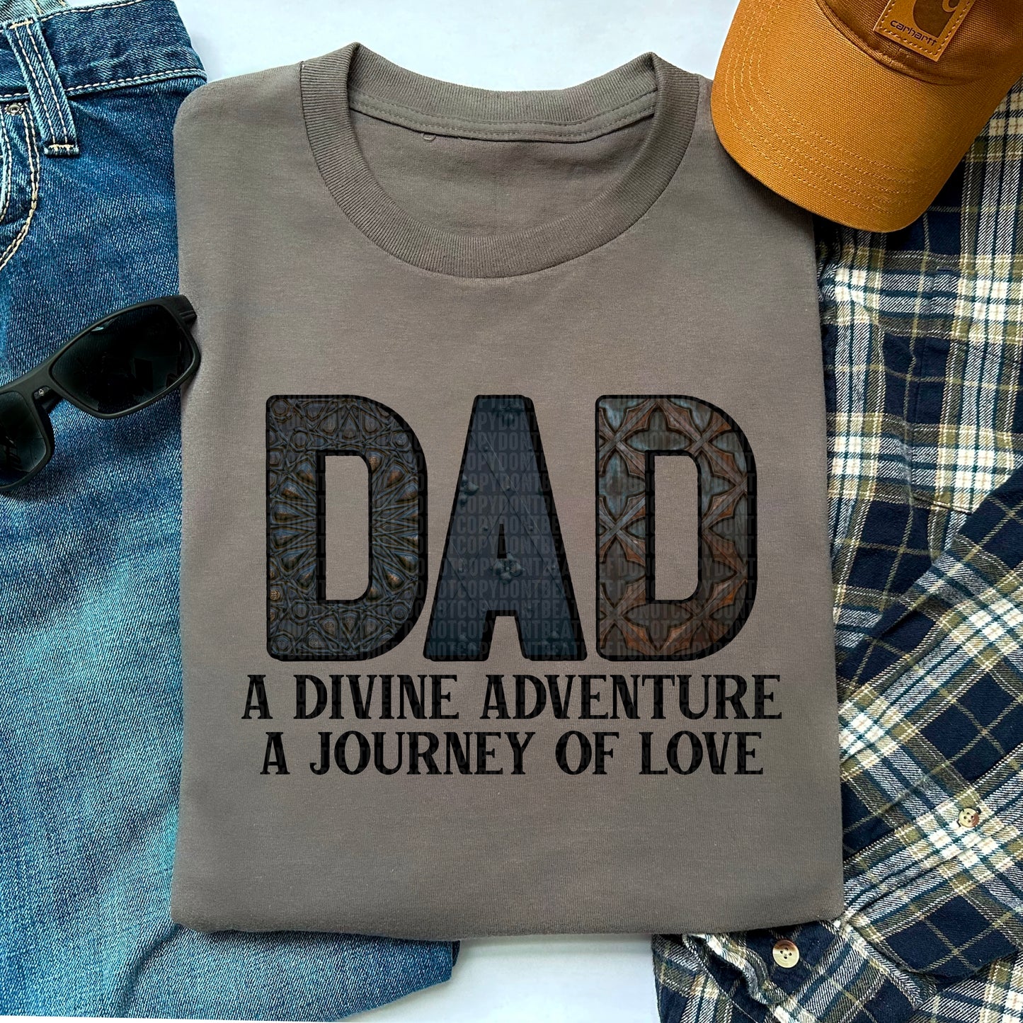Dad Divine Adventure DTF Transfer