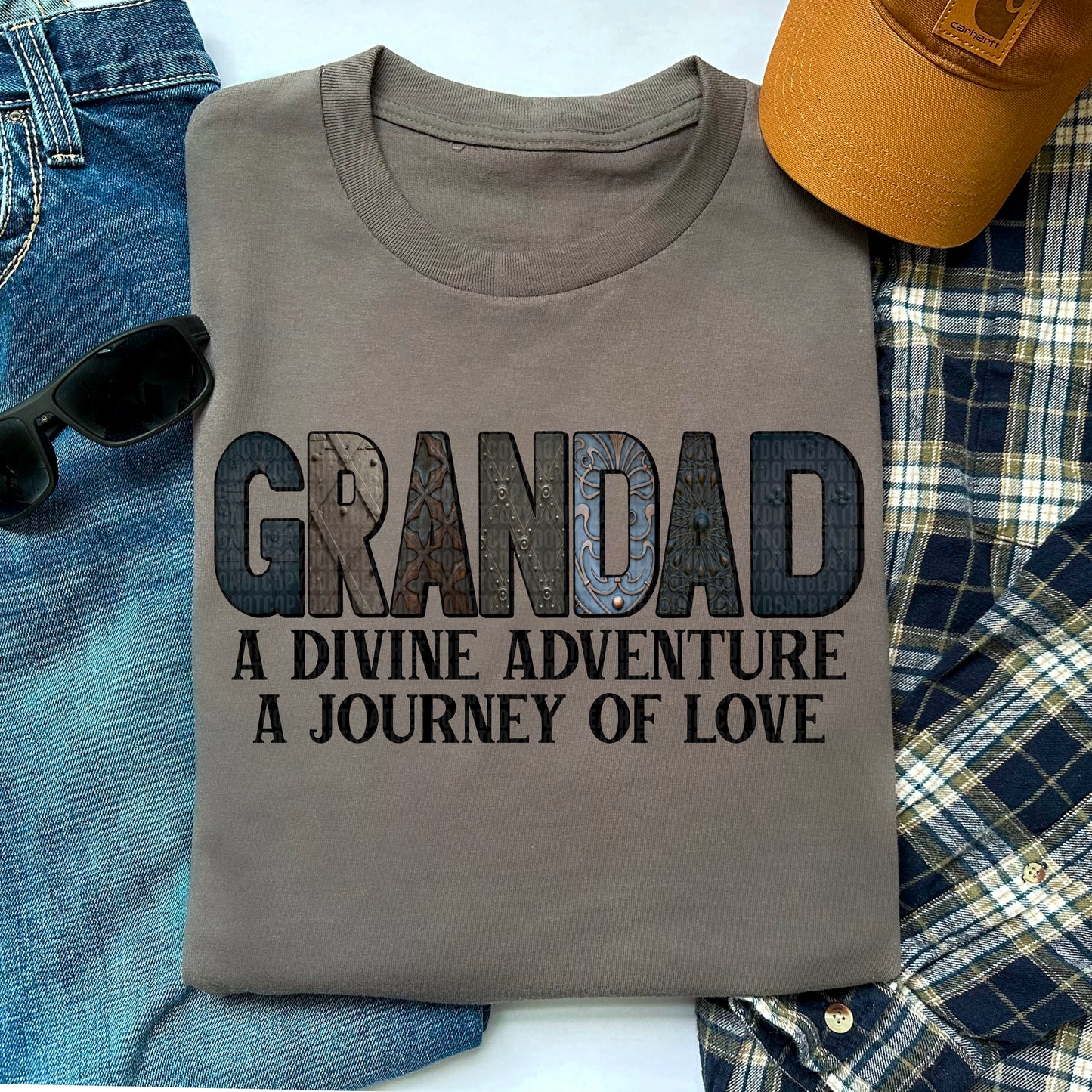 Grandad Divine Adventure DTF Transfer