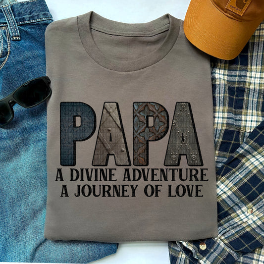 Papa Divine Adventure DTF Transfer