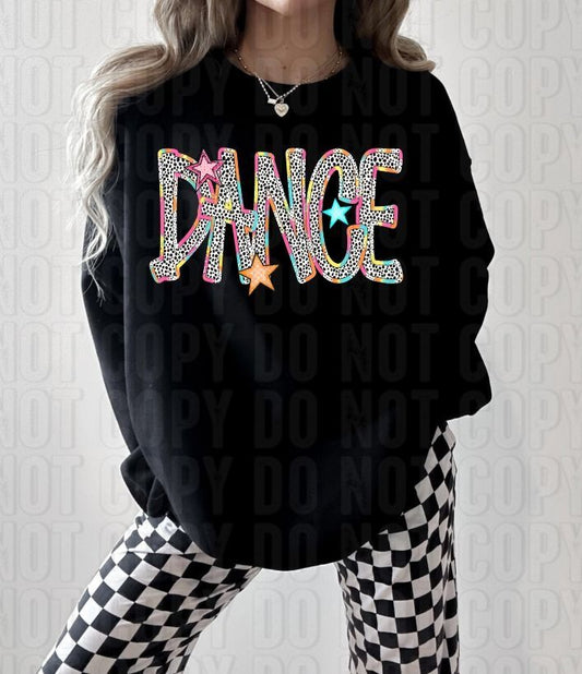 Dottie Bright Dance DTF Transfer