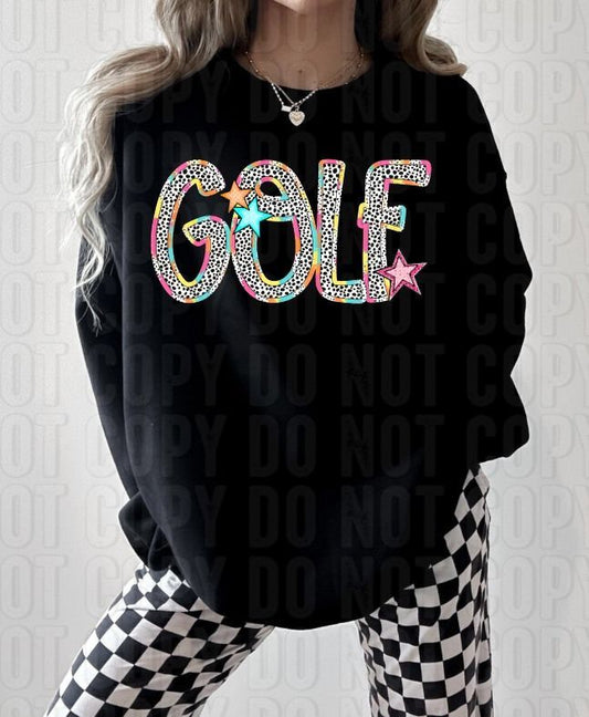 Dottie Bright Golf DTF Transfer
