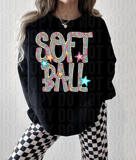 Dottie Bright Softball DTF Transfer