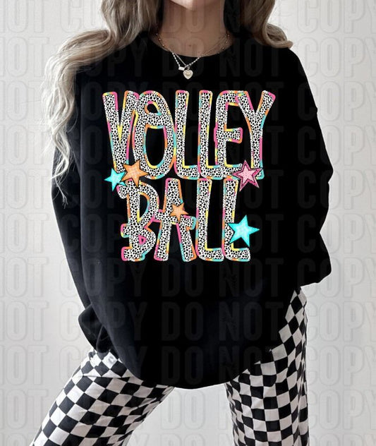 Dottie Bright Volleyball DTF Transfer