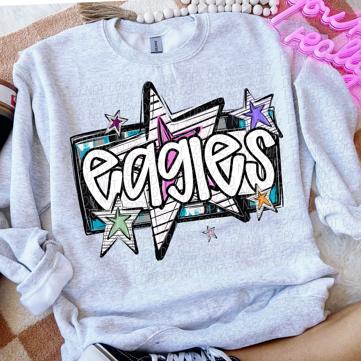 Bright Star Mascots DTF Transfer