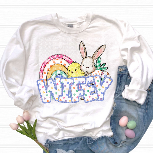 Wifey Easter Name DTF Transfer