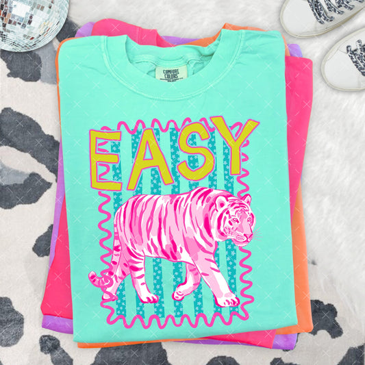 Easy Tiger Stripes DTF Transfer