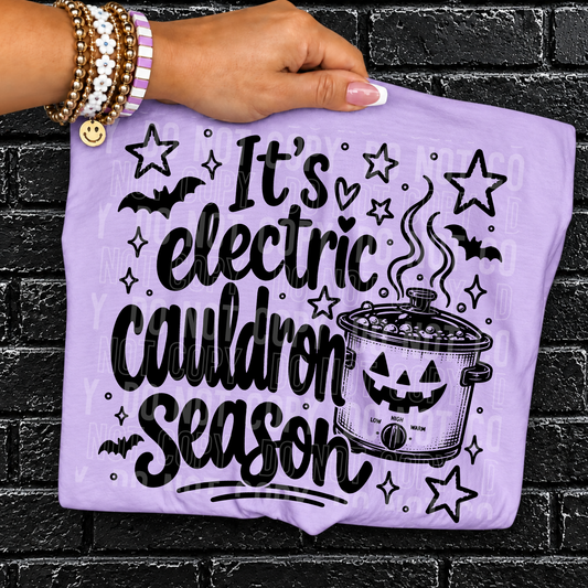 It's Electric Cauldron Season DTF Transfer