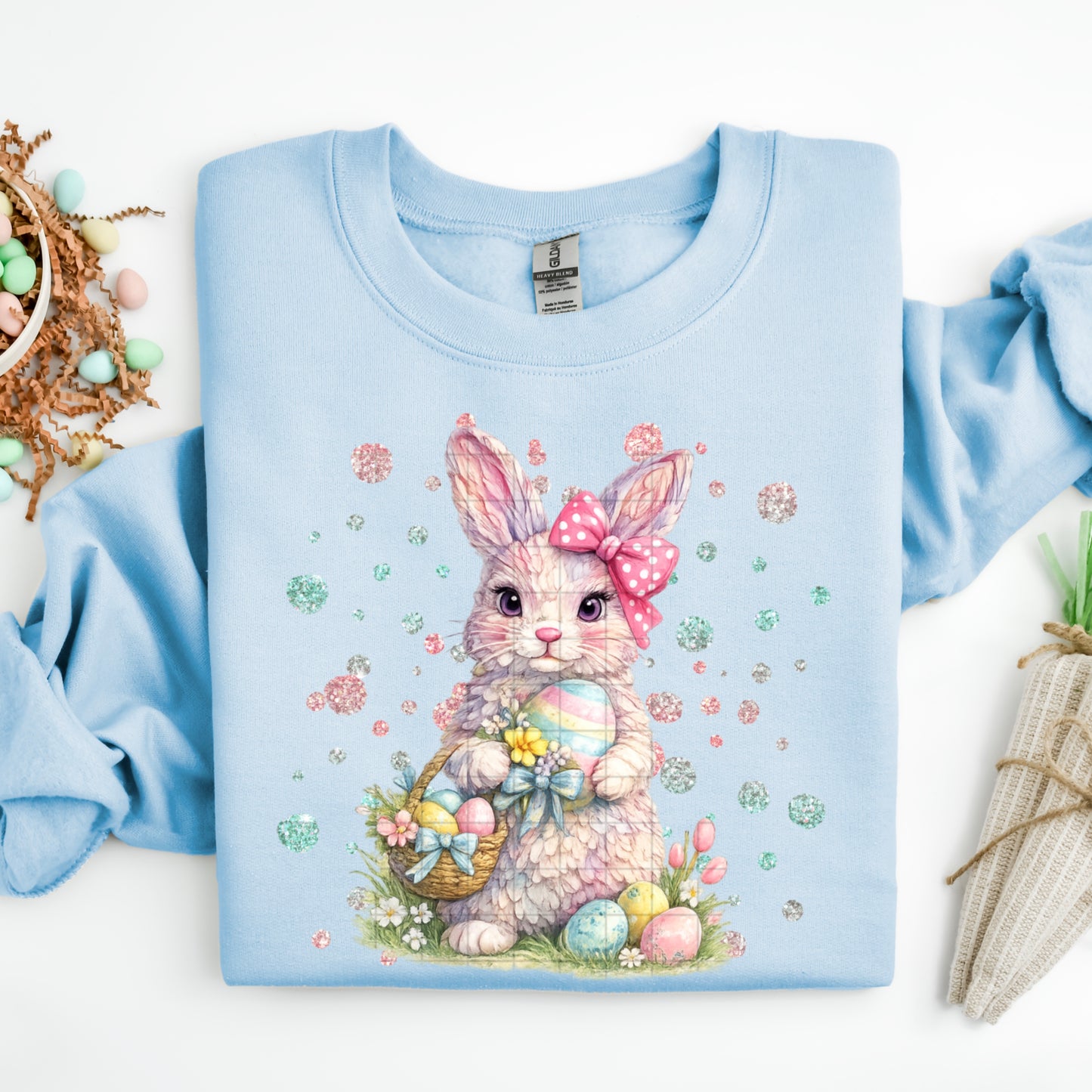 Pastel Easter Bunny DTF Transfer