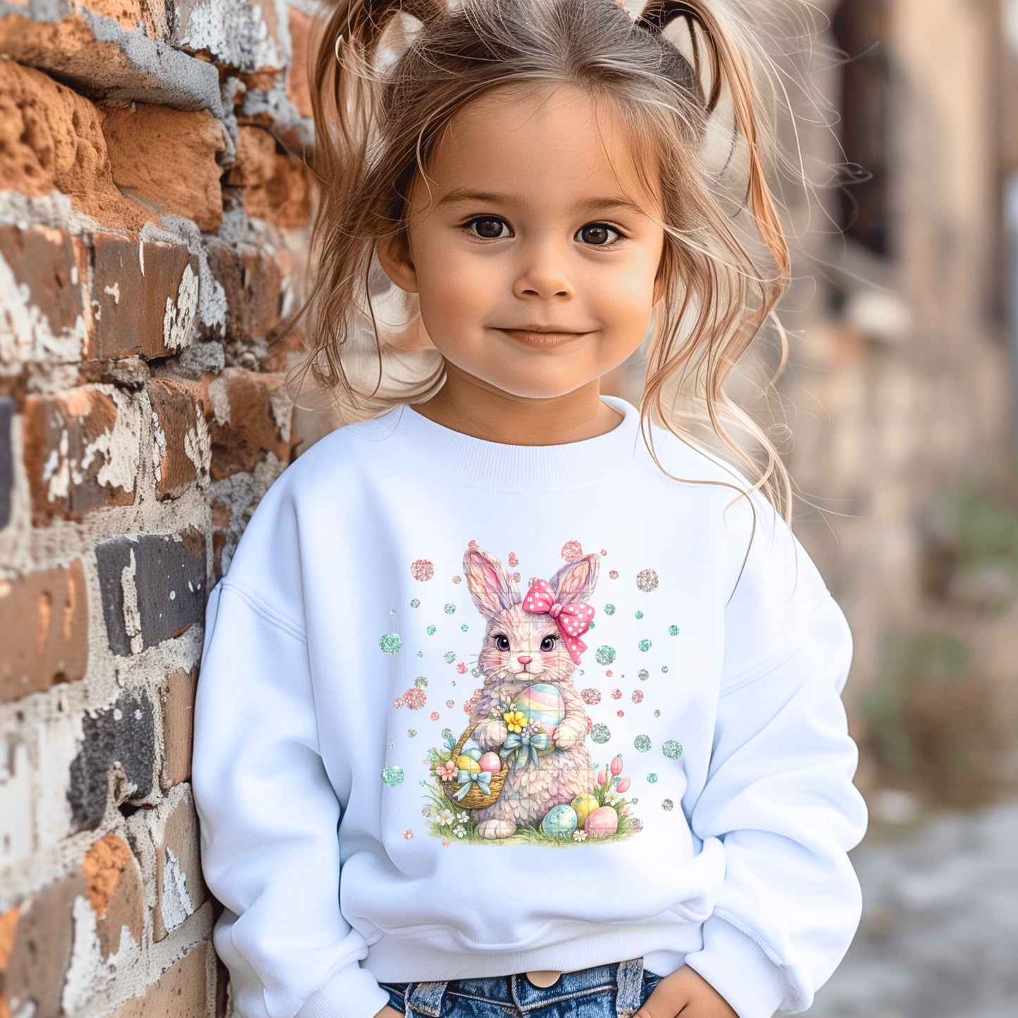 Pastel Easter Bunny DTF Transfer