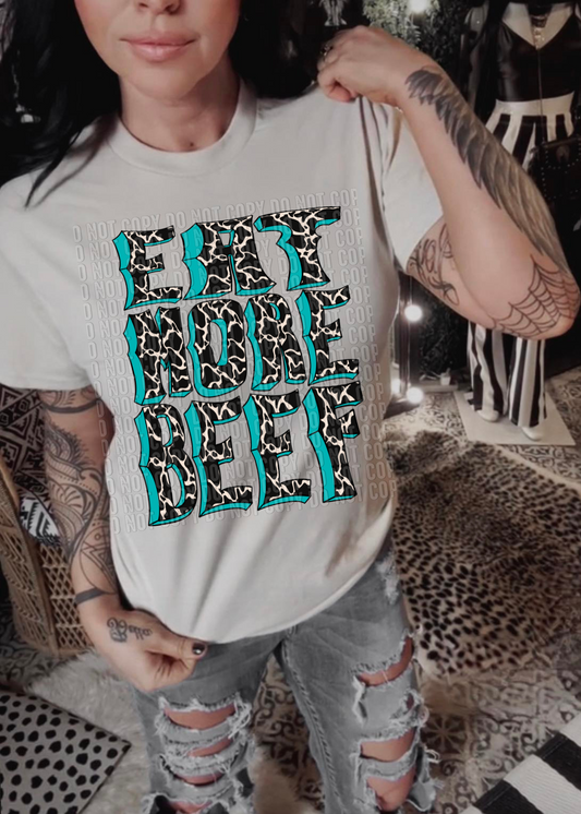 Eat More Beef DTF Transfer