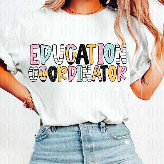 Education Coordinator DTF Transfer
