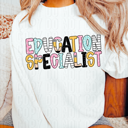 Education Specialist DTF Transfer