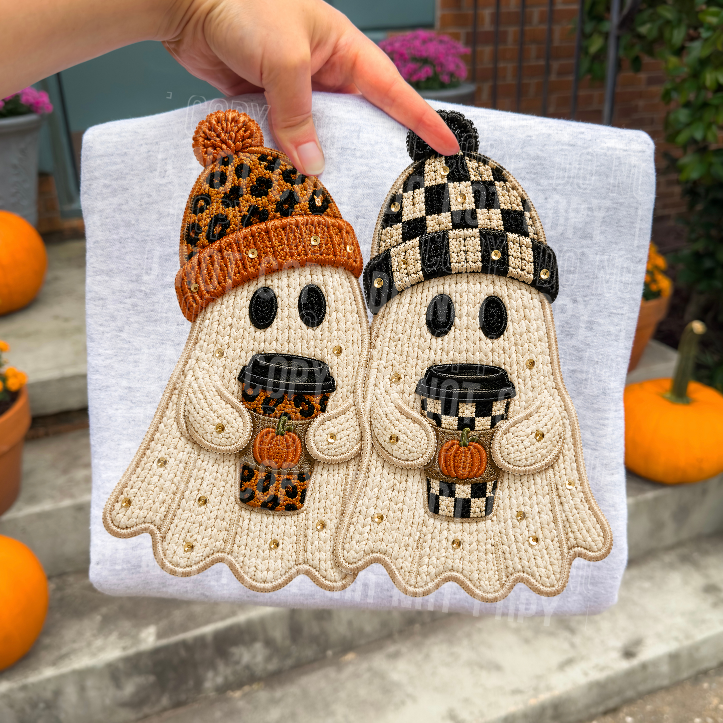 Fall Ghosts DTF Transfer