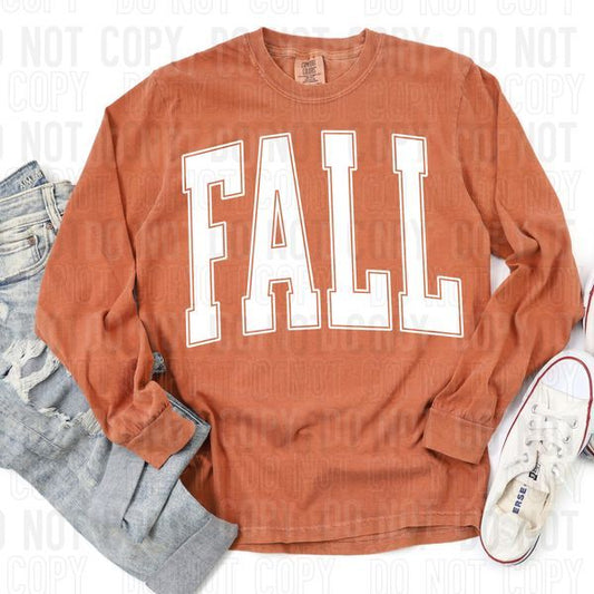Fall Oversized DTF Transfer