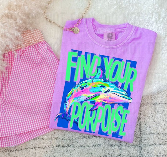 Find Your Porpoise DTF Transfer