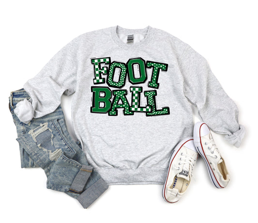 So Sporty Football Dark Green DTF Transfer