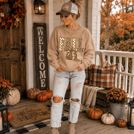 Fall Pumpkin DTF Transfer