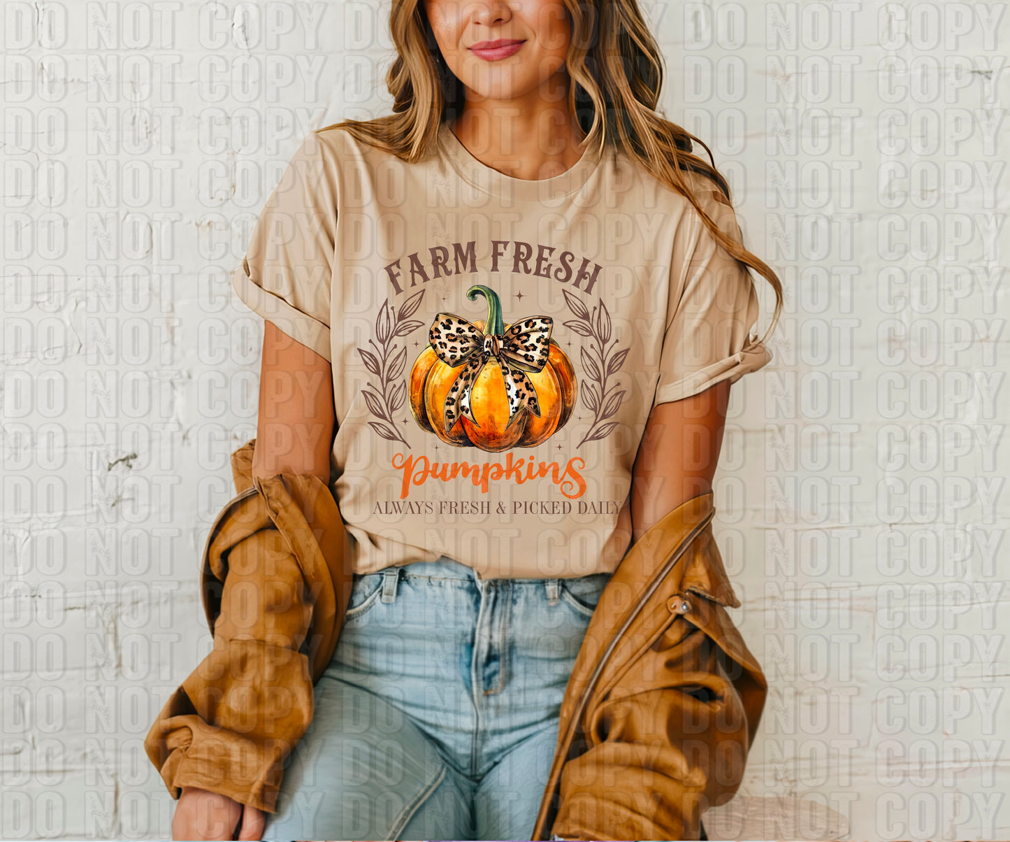 Farm Fresh Pumpkins DTF Transfer