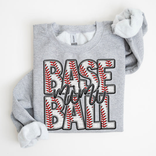 Mimi Faux Baseball DTF Transfer