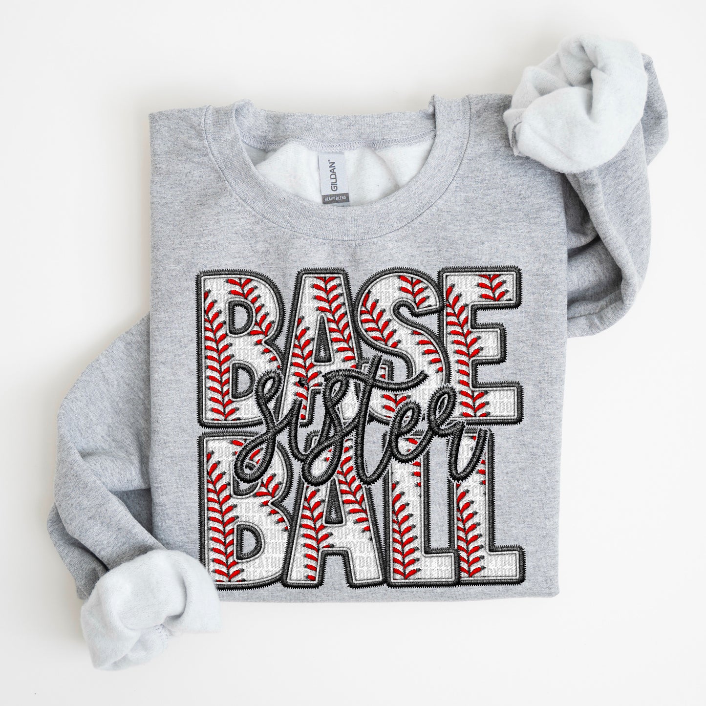 Sister Faux Baseball DTF Transfer