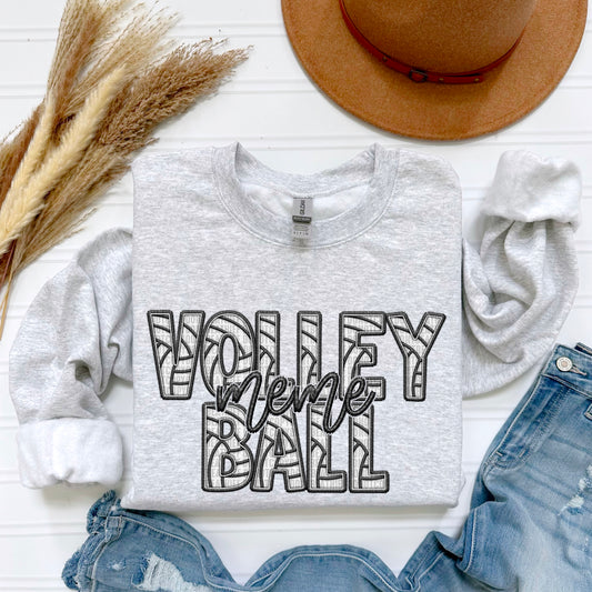 Volleyball Meme DTF Transfer