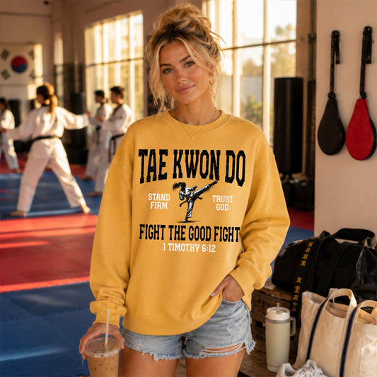 Tae Kwon Do | Fight The Good Fight Girl DTF Transfer